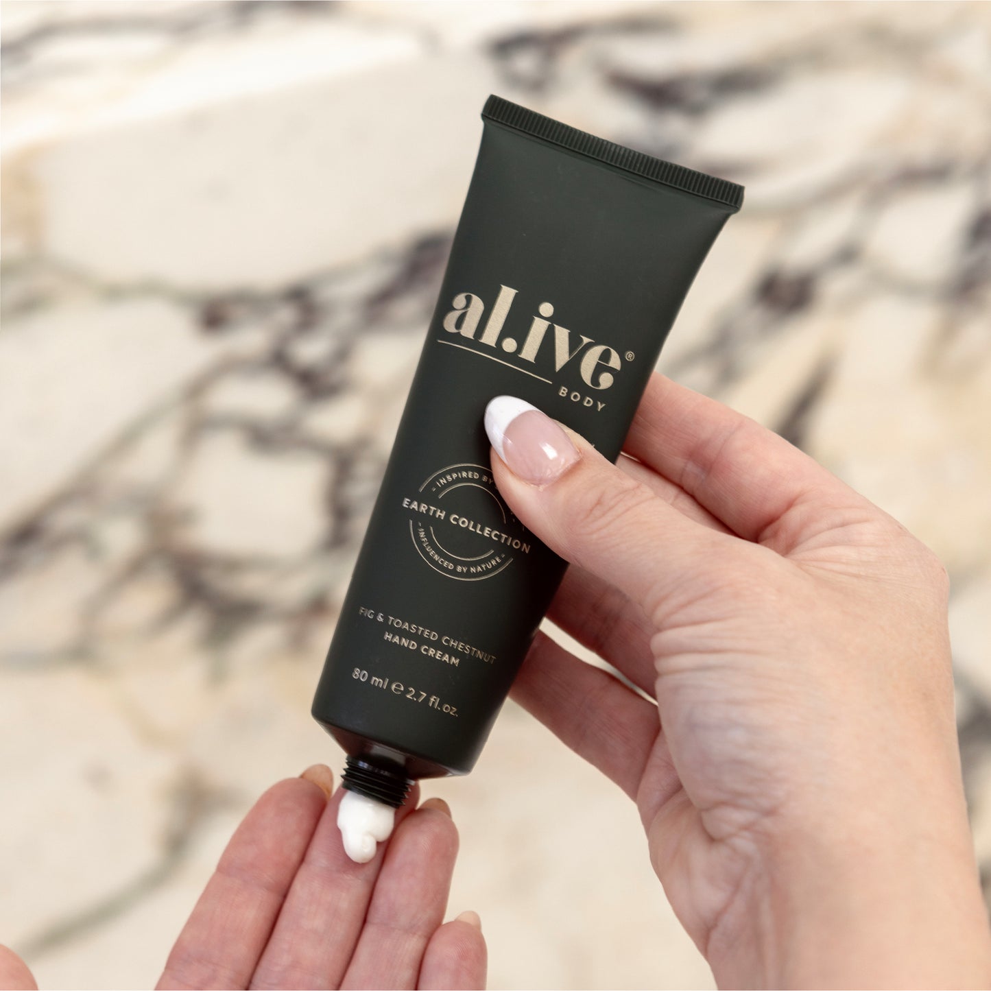 Al.ive Hand Cream Cracker Fig & Toasted Chestnut