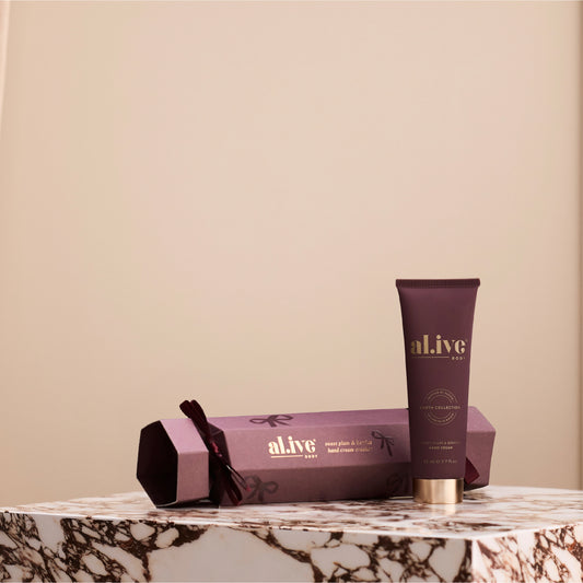 Al.ive Hand Cream Cracker Sweet Plum & Berries