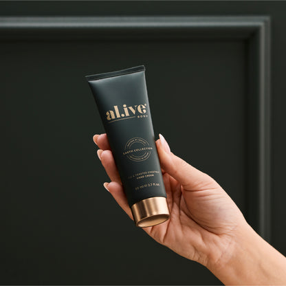 Al.ive Hand Cream Cracker Set Fig & Toasted Chestnut