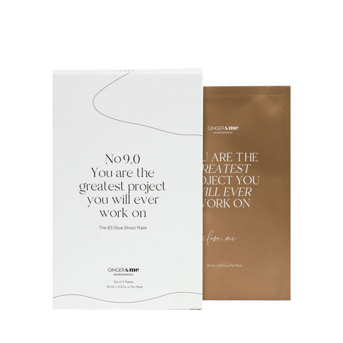 The B3 Glow Sheet Mask (Box of 5)